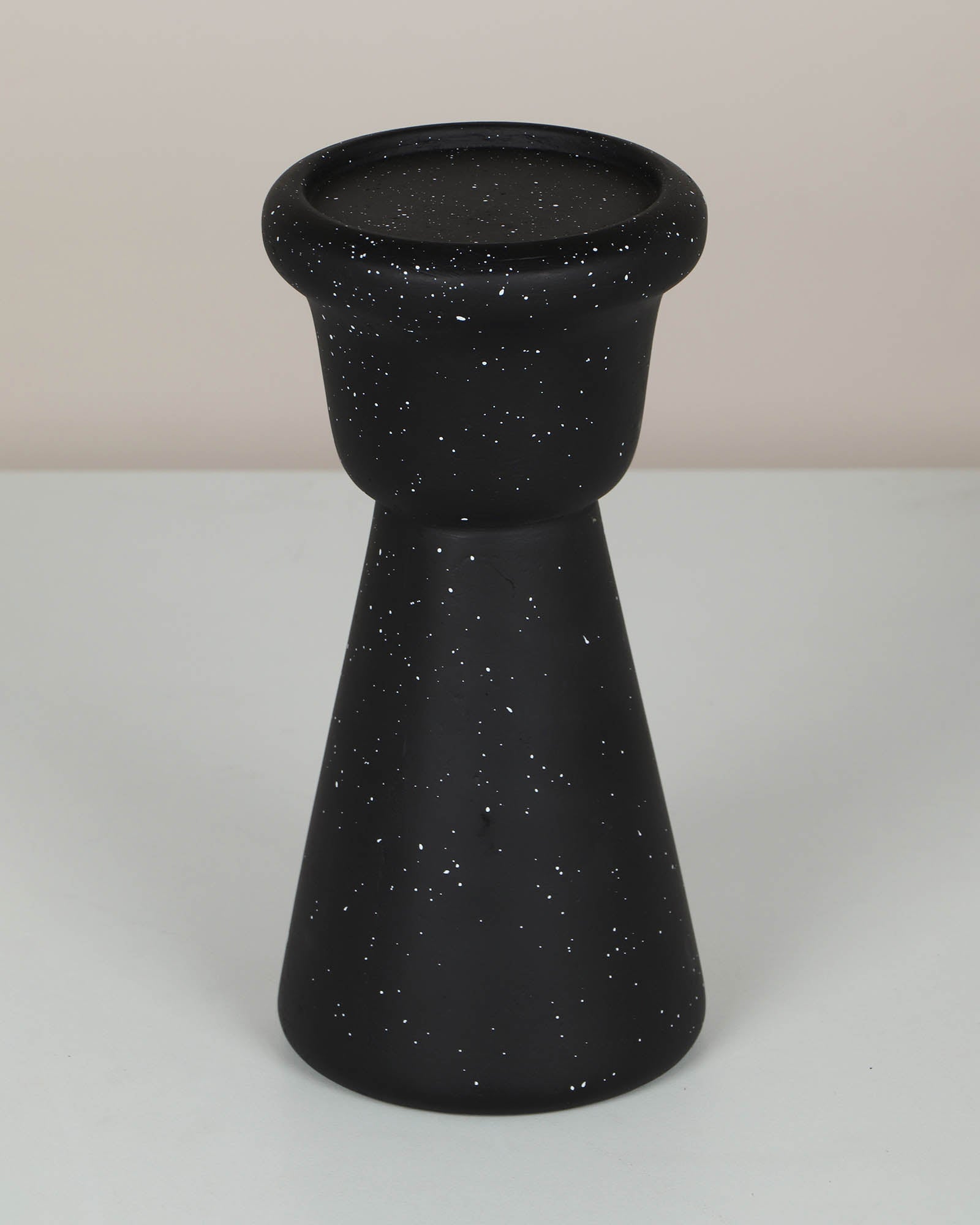 Statara Black Candle Holder Set of 2