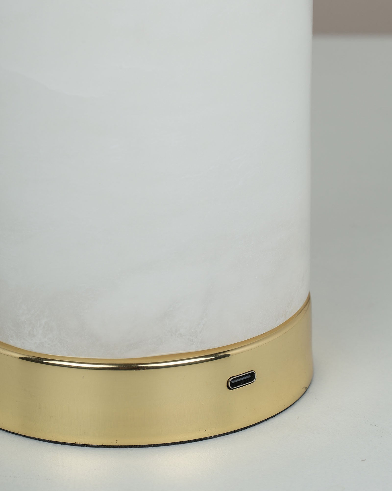 Midas Cylindrical Tall Table Lamp in luxury modern design