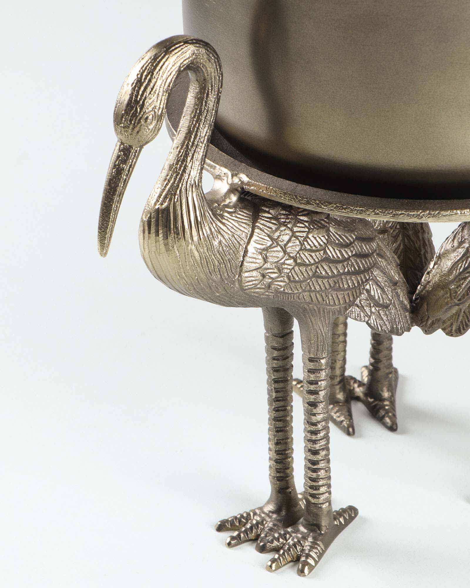 Leticia Crane Table Top Planter – Decorative Indoor Table Top Planter for Home Décor