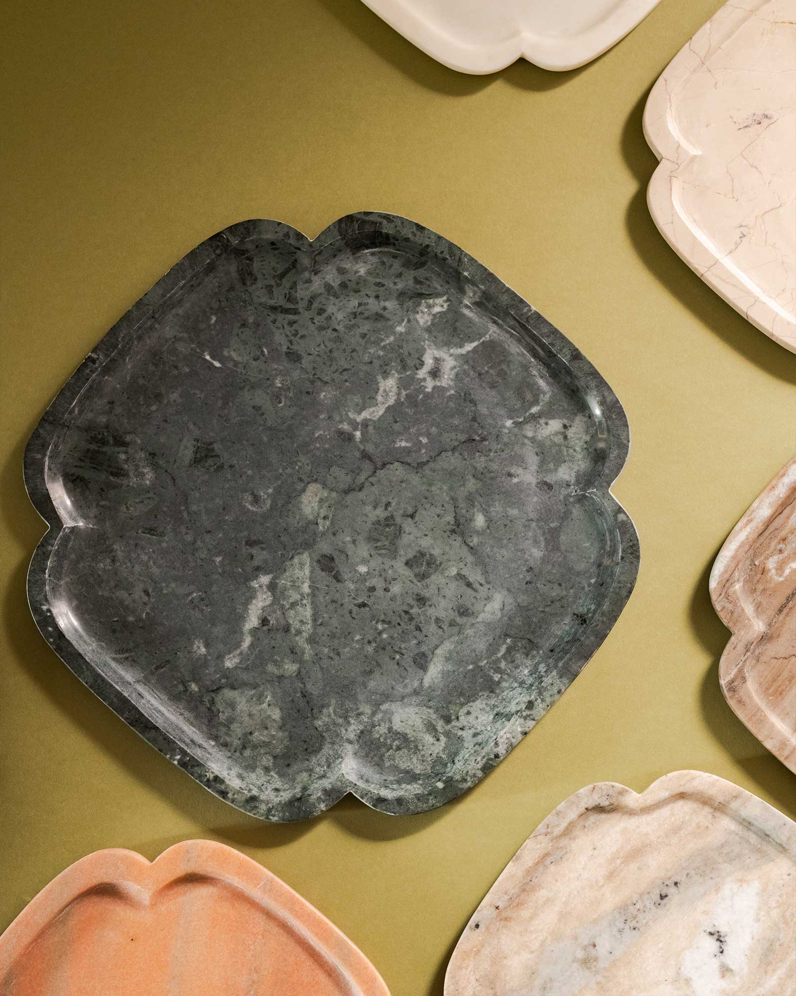 Belem Green Large Tray